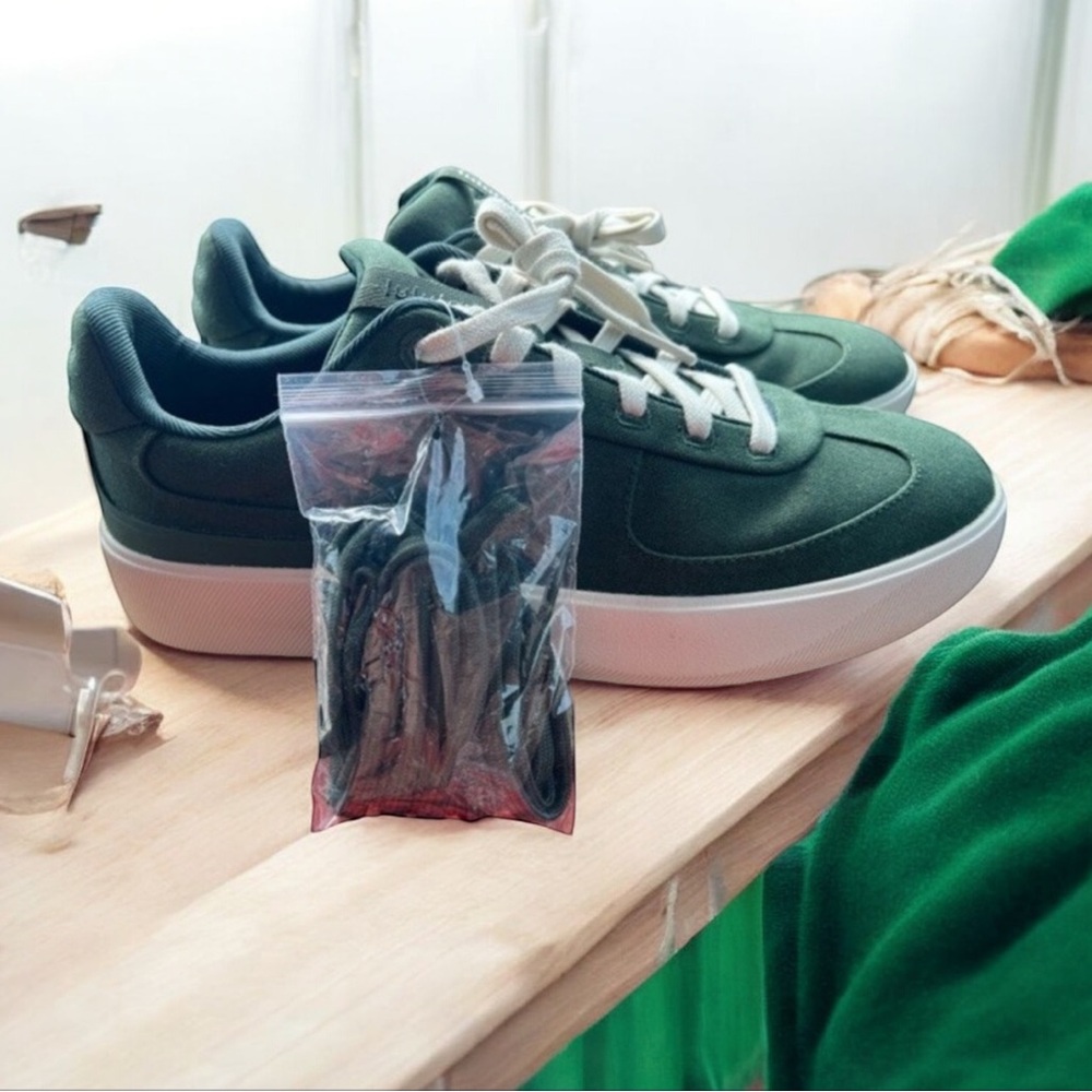 Lululemon Cityverse Canvas Sneakers‎ Green Size 10 Men's New in Box $138